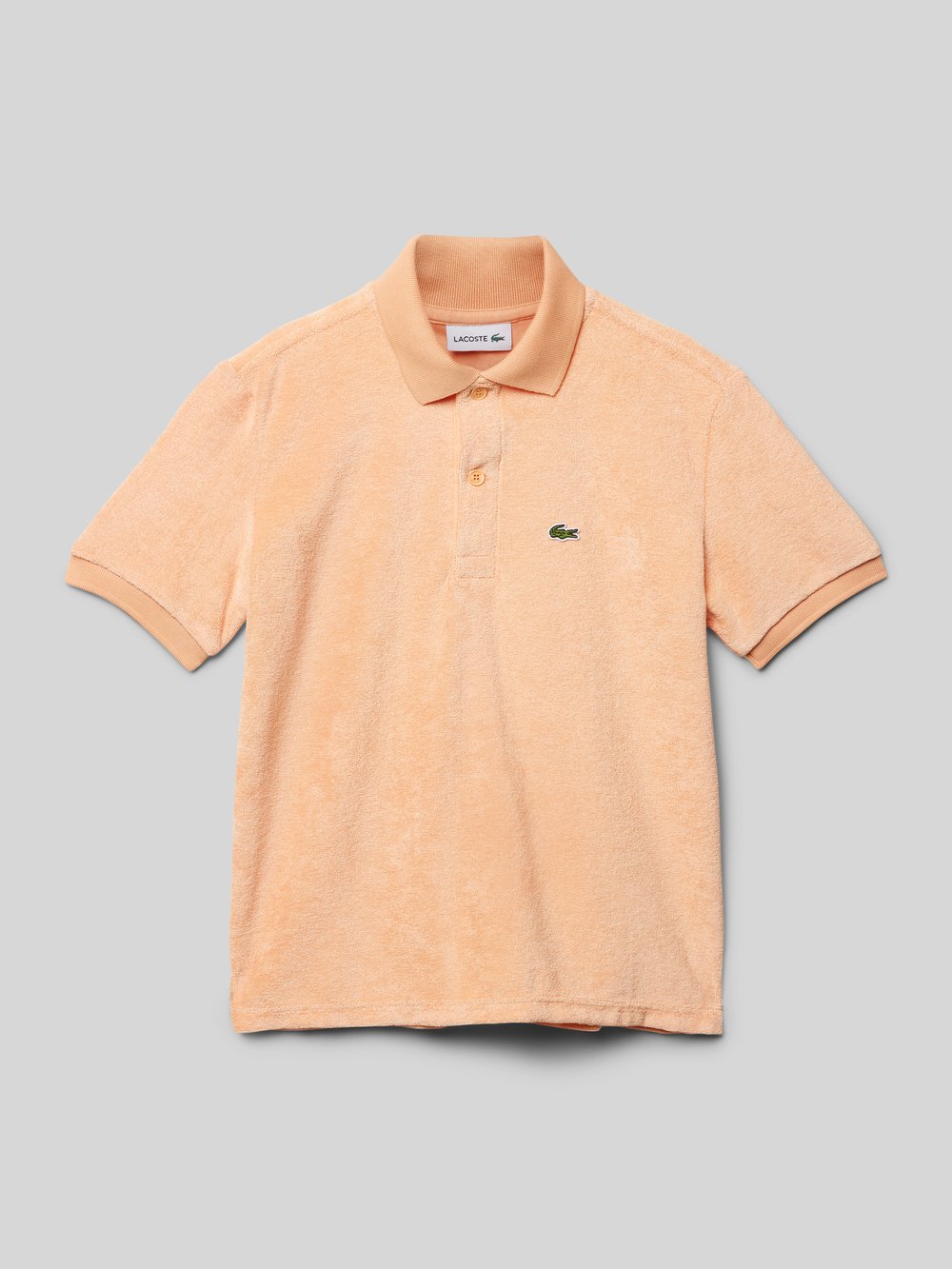 

Рубашка поло с этикеткой Lacoste, светло-оранжевый