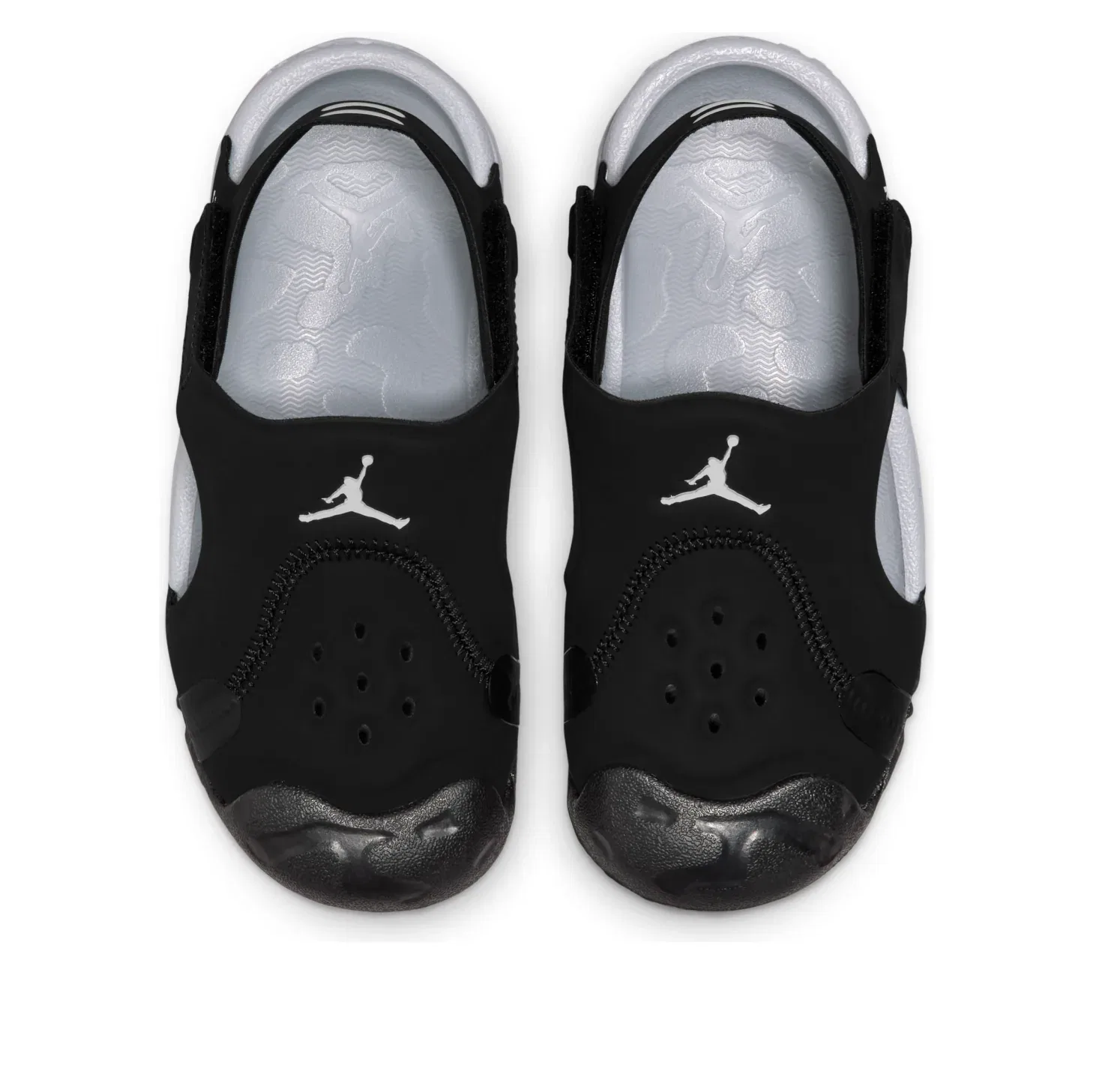 Сандалии Air Jordan Otdr 'Black White Wolf Grey' HV8552-001, черный — фото 2