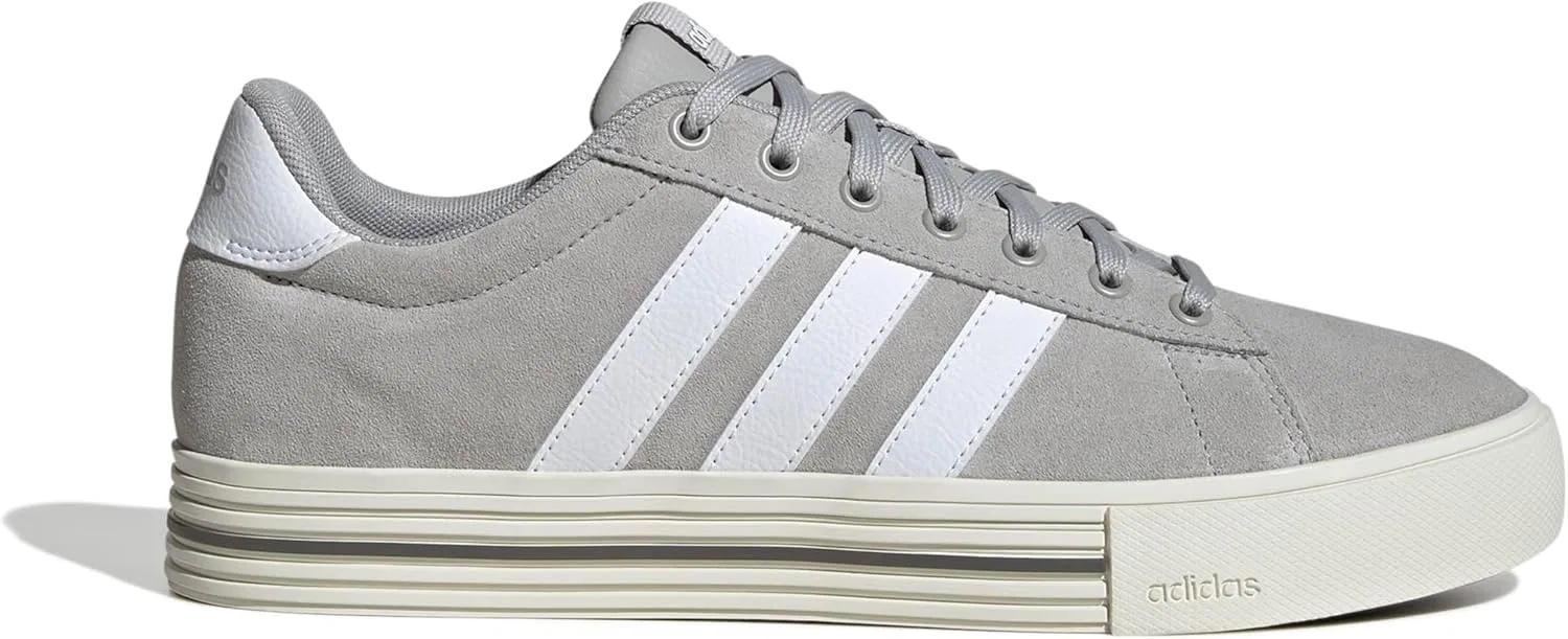 Кроссовки Adidas Unisex Daily 4.0, не для футбола, низкие, Grey Two Cloud White Off White — фото 2