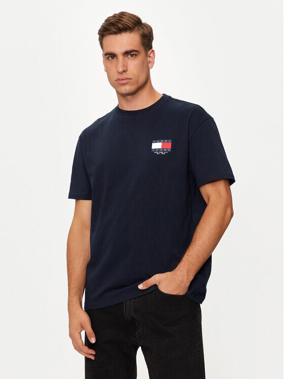 

Футболка стандартного кроя Tommy Jeans, синий