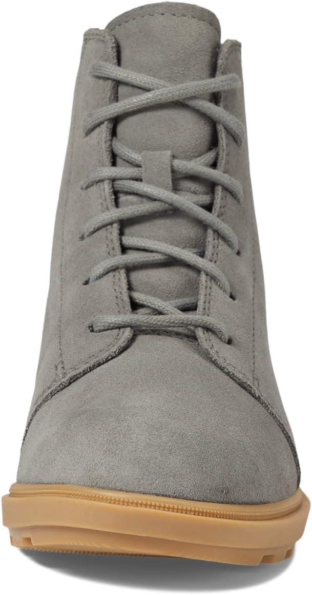 Ботинки женские SOREL Evie II Lace замшевые с круглым носком, серый — фото 2