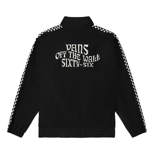 

Куртка Vans SS22 Grid Printing Zipper Jacket Couple Style Black VN0A5HA5BLK, черный
