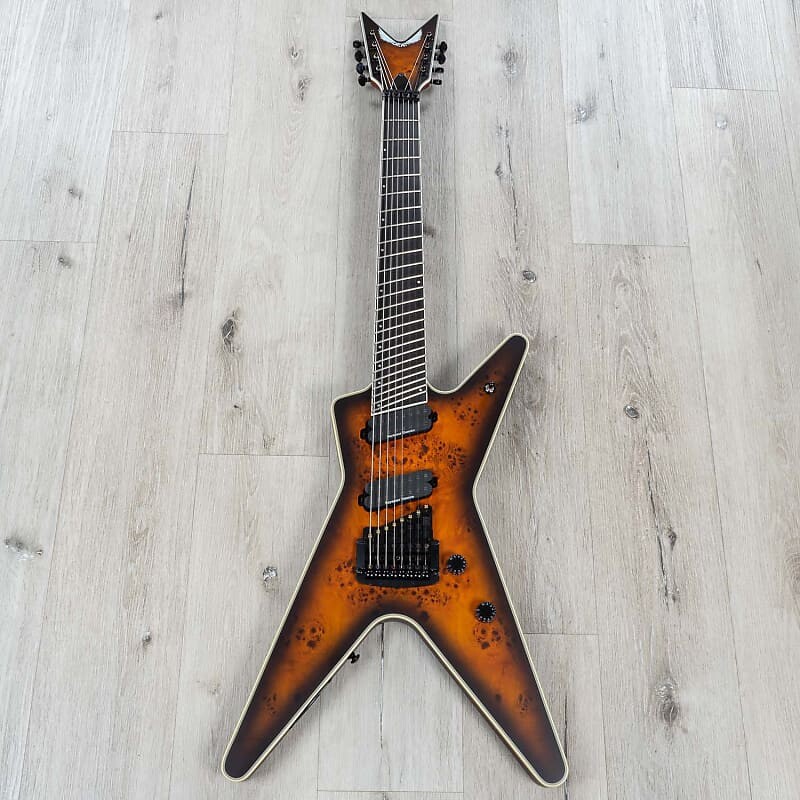 Электрогитара Dean ML Select 8-String Multiscale Guitar, Satin Natural ...