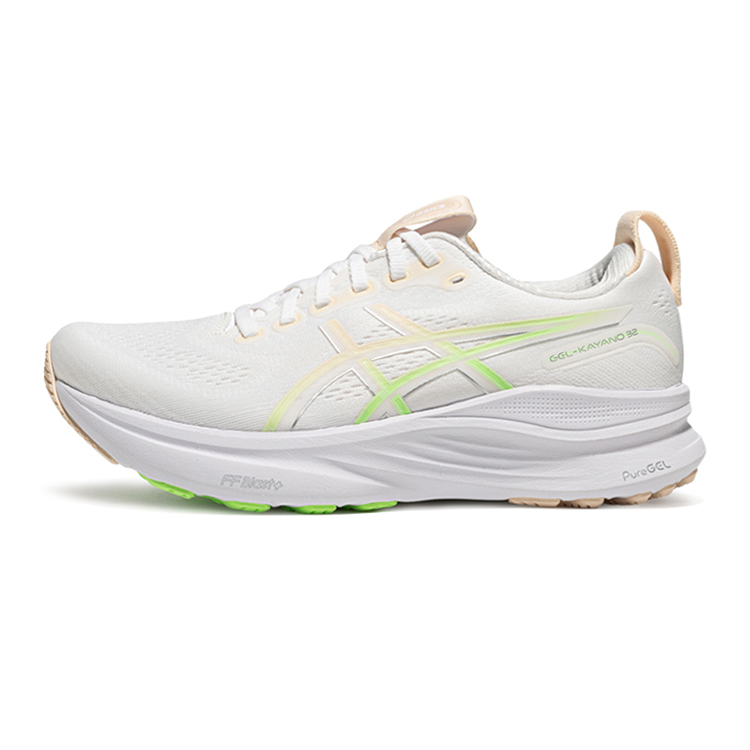

GEL KAYANO 32 дышащие поддерживающие низкие кроссовки для бега женские ASICS, белый