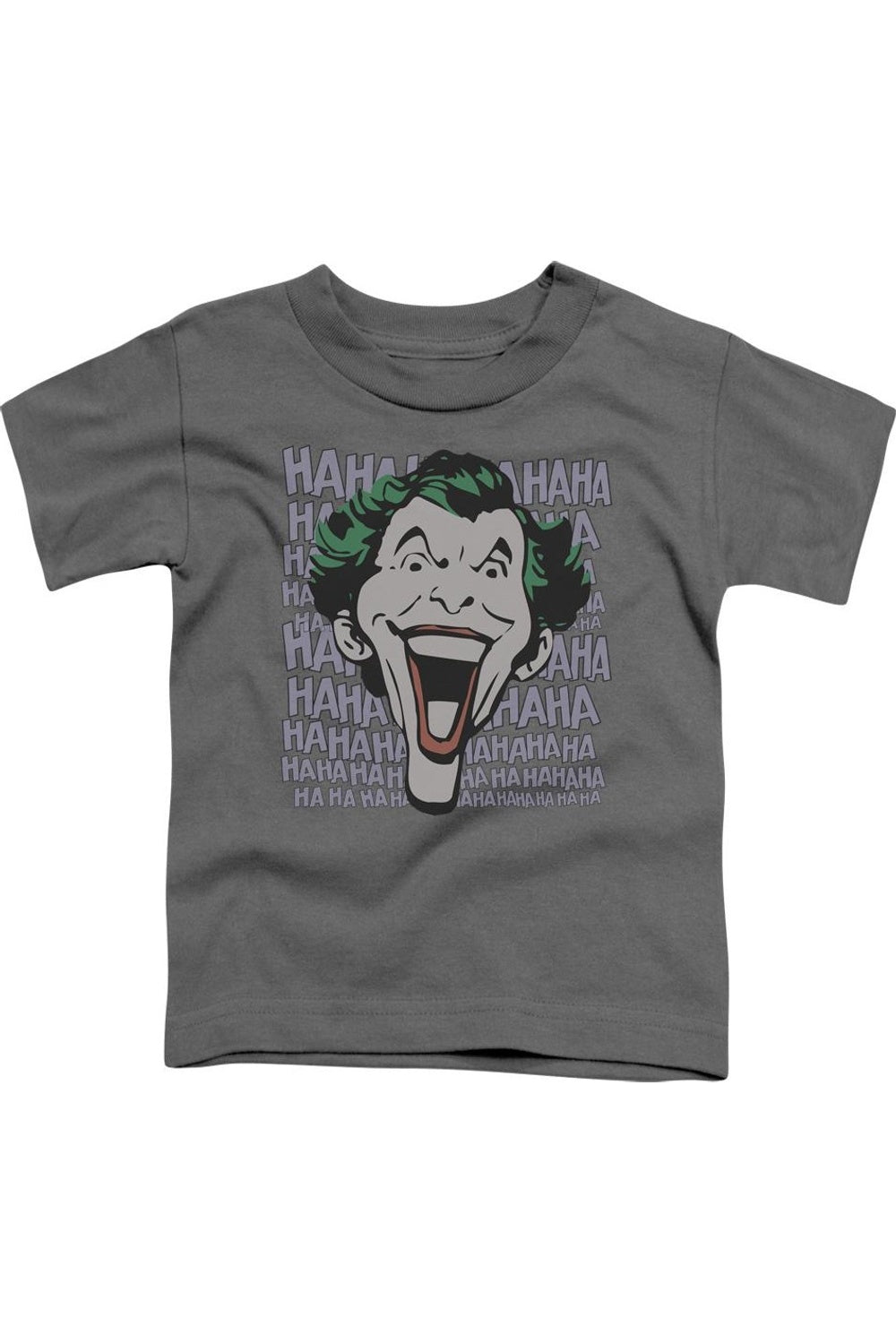 

Футболка DC Comics "Зловещее веселье" с коротким рукавом для детей Gildan, Charcoal