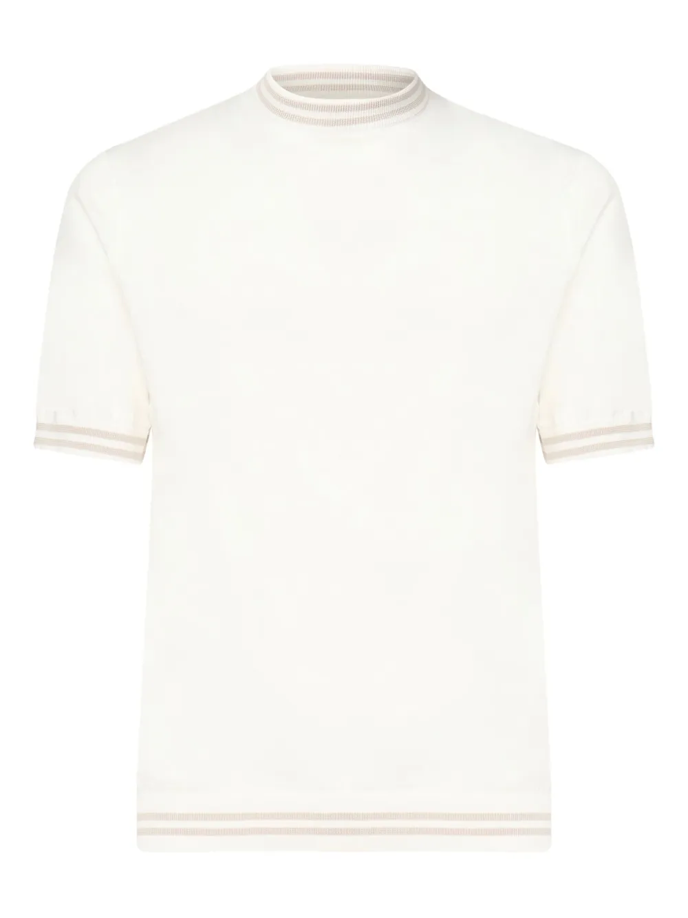 

Свитер с короткими рукавами Eleventy, белый