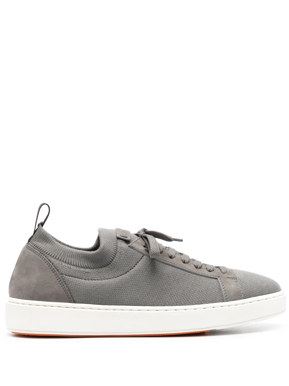 

Кроссовки на шнуровке Santoni, зеленый