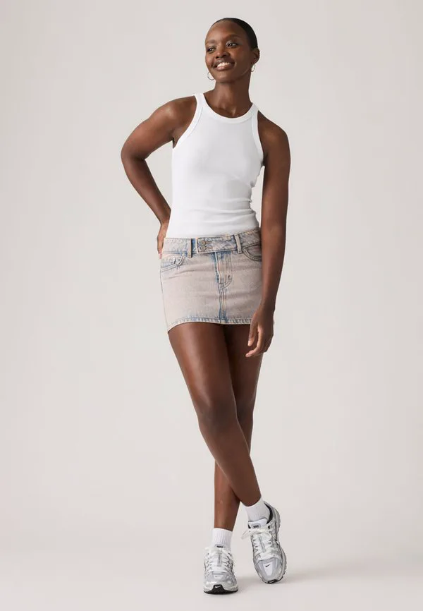 Супернизкая джинсовая юбка Levi'S, Rose Water Skirt — фото 2