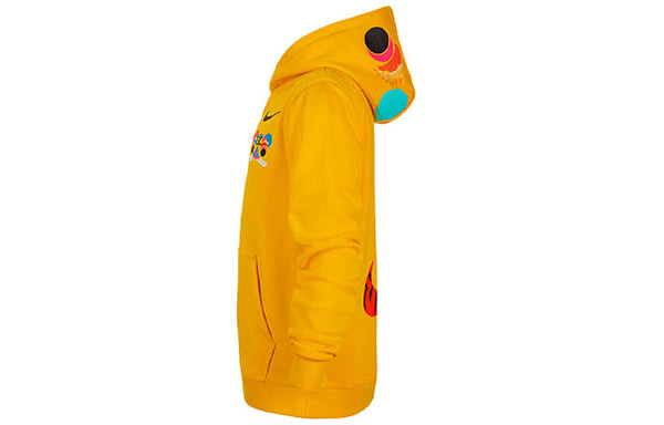Толстовка (GS) Nike CNY Chinese New Year's Edition Fleece Lined Stay Warm Sports Boy Yellow, желтый — фото 3
