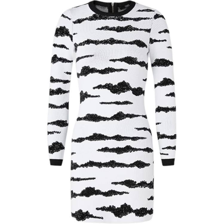 

Длинное платье с рукавами от Karl Lagerfeld в разноцветном исполнении KARL LAGERFELD / Karl Lagerfeld Jeans, мультиколор