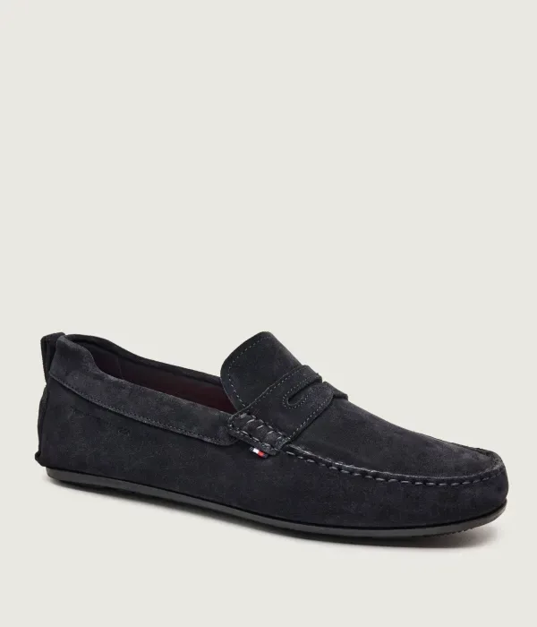 Мокасины водителя Tommy Hilfiger, темно-синий