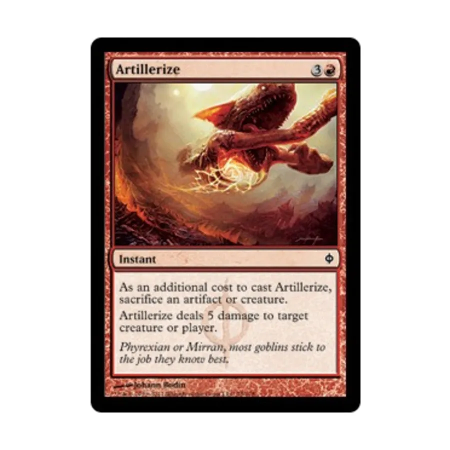 

CCG Артиллеризация (С) (Рольга), MTG - New Phyrexia