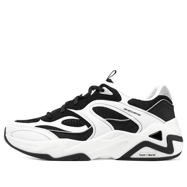 

Кроссовки d'lites hyper burst 'white black' Skechers, черный