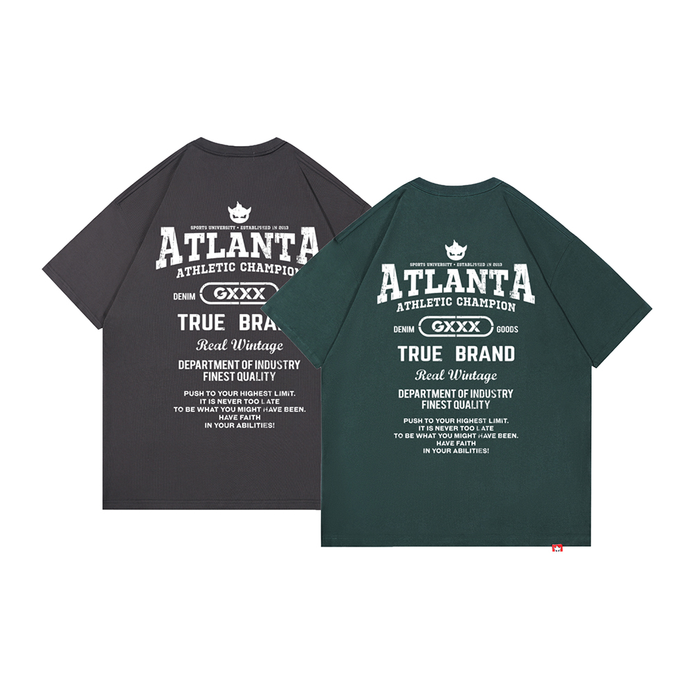 

Футболка с круглым вырезом 100% хлопок короткий рукав unisex GXXX, серо-зеленый