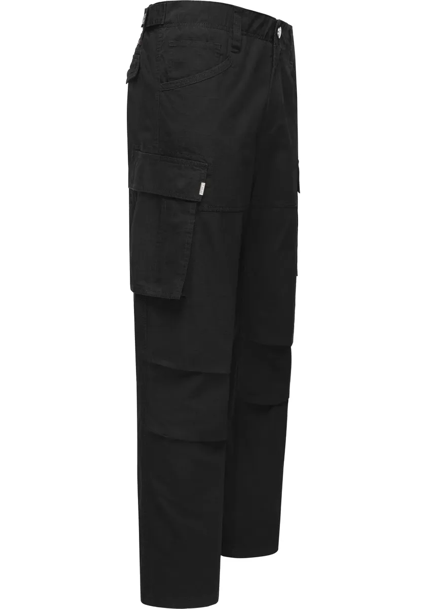 

Брюки-карго Ragwear "Merly Long" (1 шт.), модные мужские брюки-карго с большими карманами с клапанами, черный