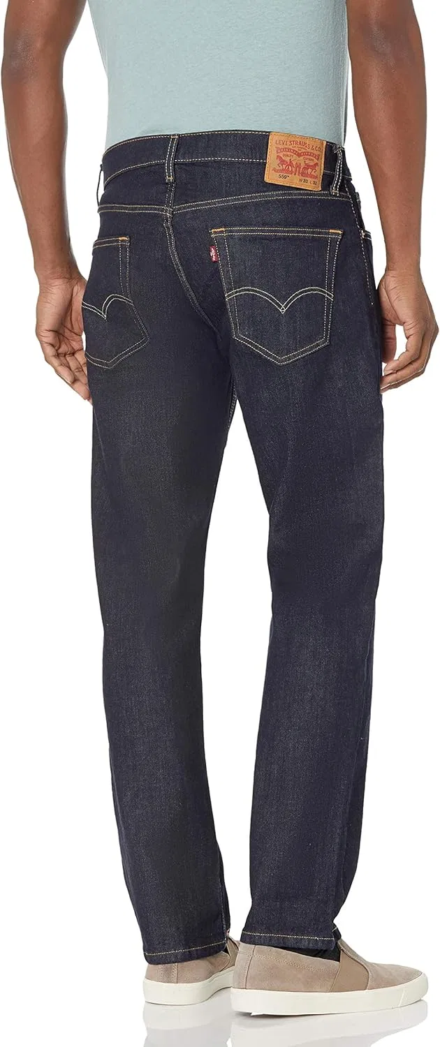 Джинсы прямого кроя Levi's, темно-индиго — фото 2