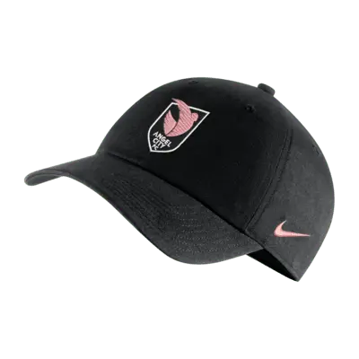 

Бейсболка Nike Angel City FC Heritage86 NWSL Soccer Cap, черный