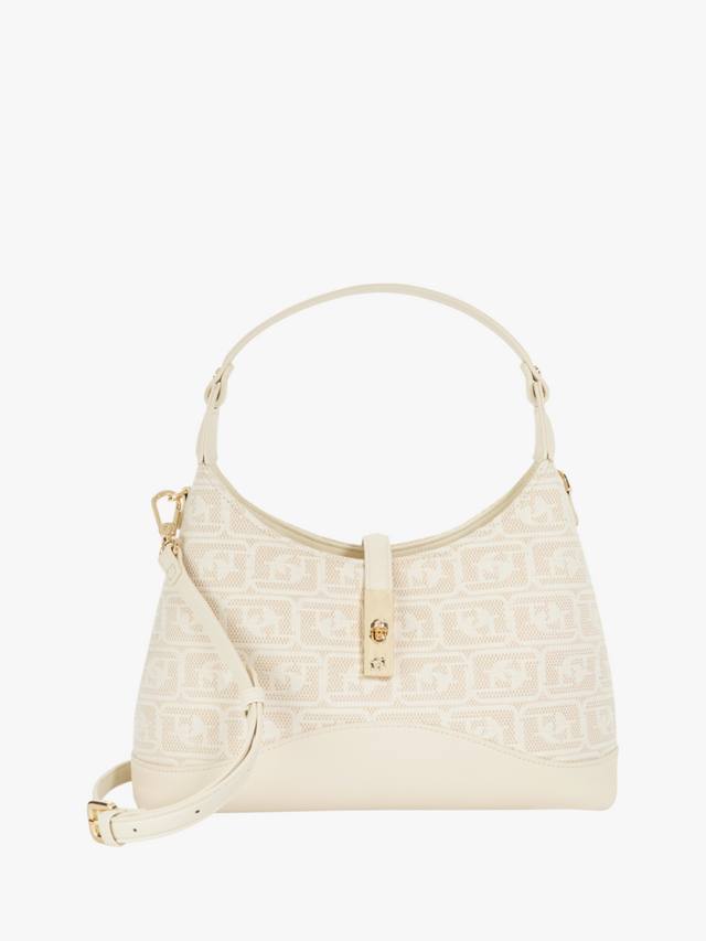 

Плечевая сумка Dorset с поворотным замком Dune London, Cream