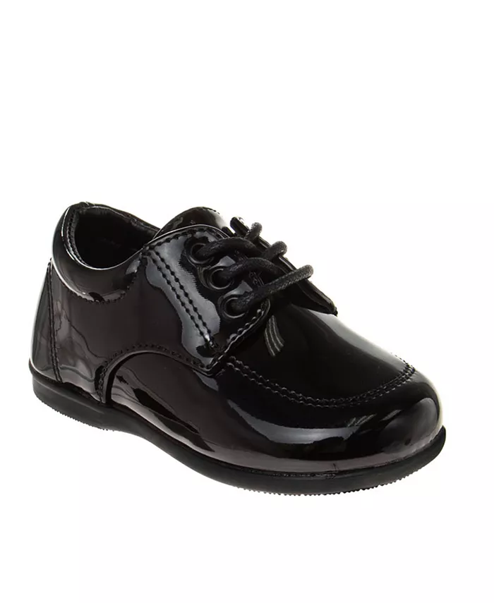 

Туфли для мальчиков Toddler Boys Lace Up Dress Shoes на шнуровке Josmo, черный