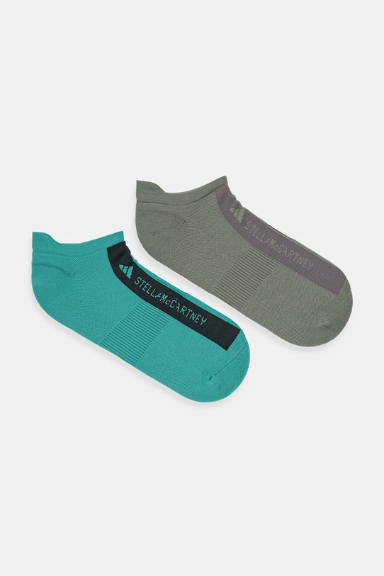 

Носки 2 пары Adidas By Stella Mccartney, зеленый
