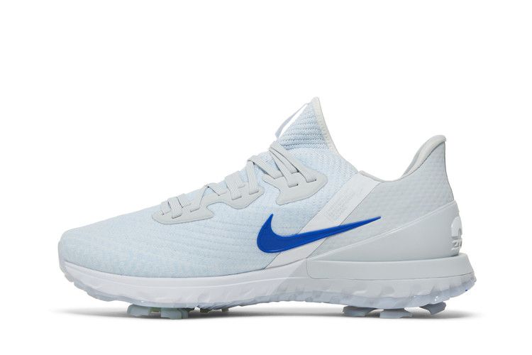 Бутсы Nike Air Zoom Infinity Tour Golf Wide 'White Racer Blue', синий — фото 4