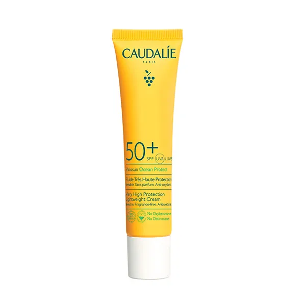 

Жидкость с высокой степенью защиты от солнца Vinosun Spf50+ Caudalie, 40 ml