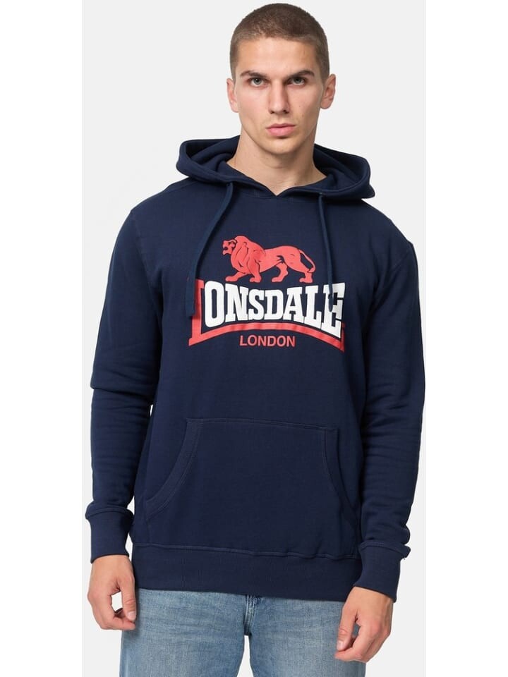 

Толстовка Lonsdale Hoodie, синий