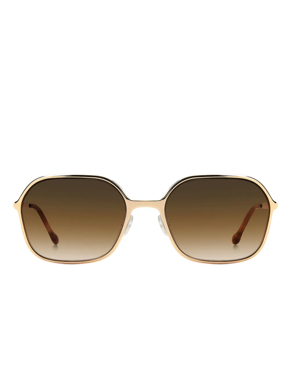 

Солнцезащитные очки с геометрической оправой Isabel Marant Eyewear, коричневый