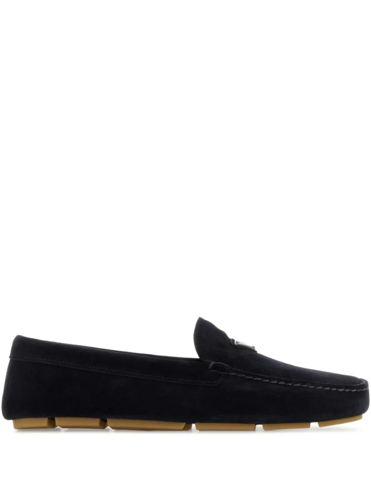 

Замшевые мокасины Prada, синий