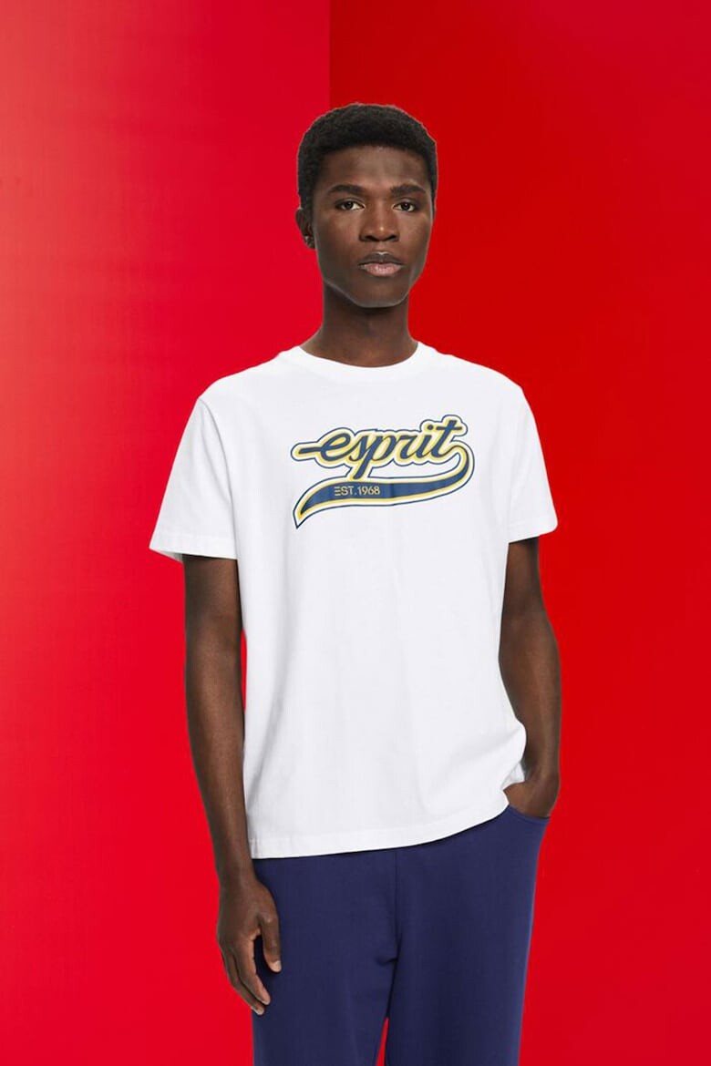 

Футболка с логотипом Esprit, белый