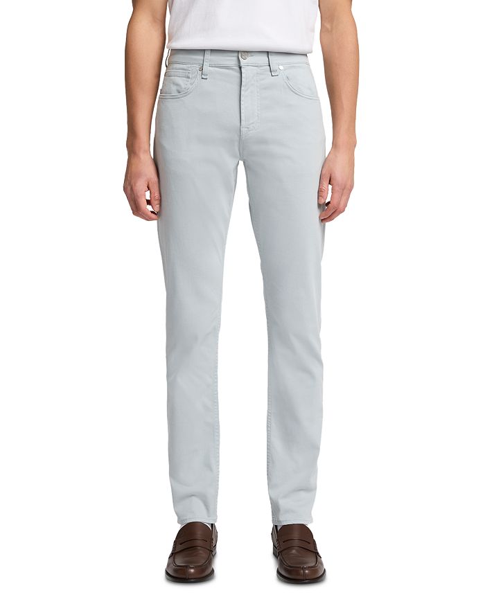 

Слимми Узкие Джинсы 7 For All Mankind, синий