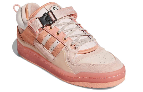 Кроссовки x bad bunny forum пряжка низкая Adidas, розовый — фото 3