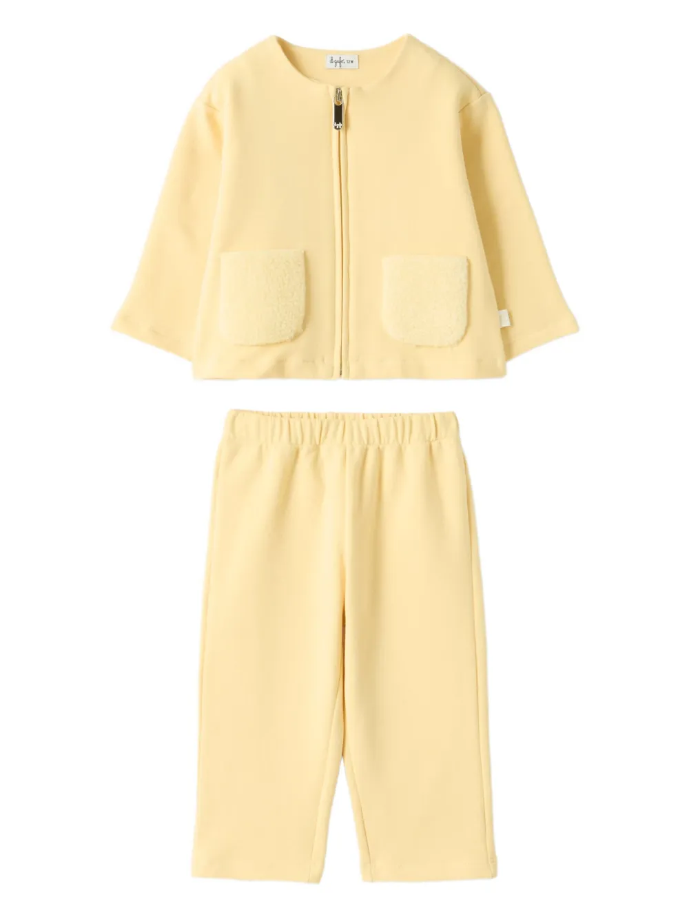 

Флисовый спортивный костюм Il Gufo, желтый