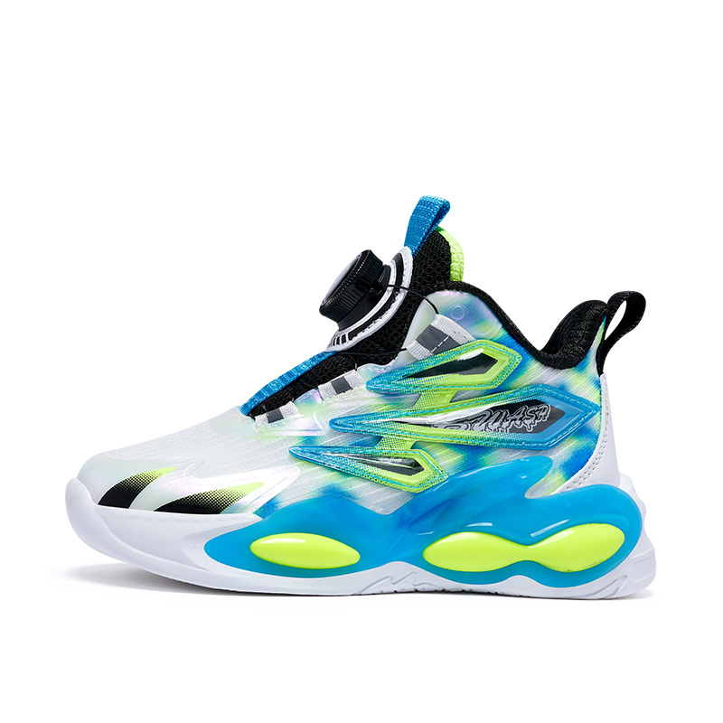 

Детские баскетбольные кроссовки Low Top BIG WASP, белый синий