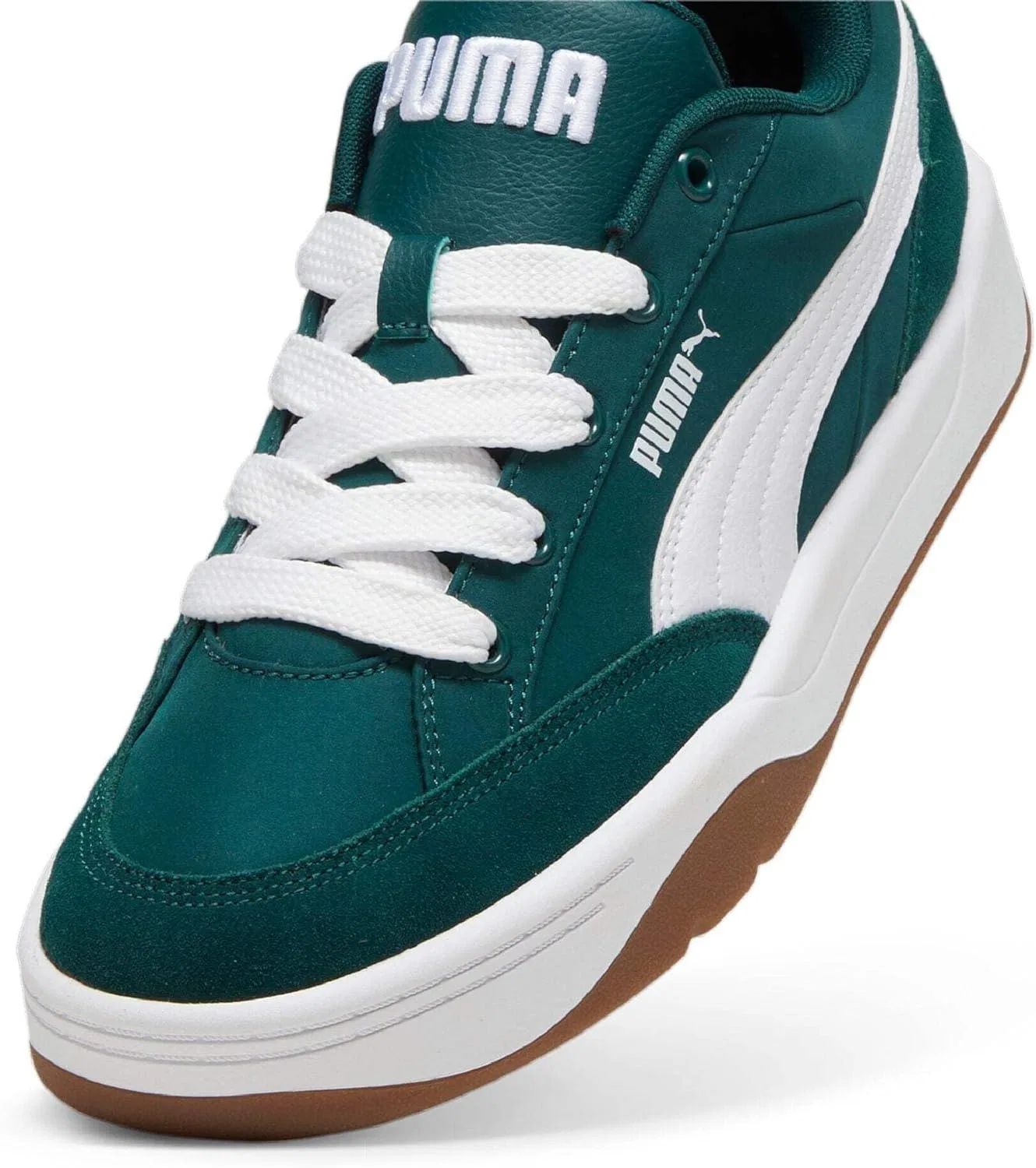 Кроссовки Puma Unisex Park Lifestyle Street Trainers, Dark Myrtle Puma White — фото 2