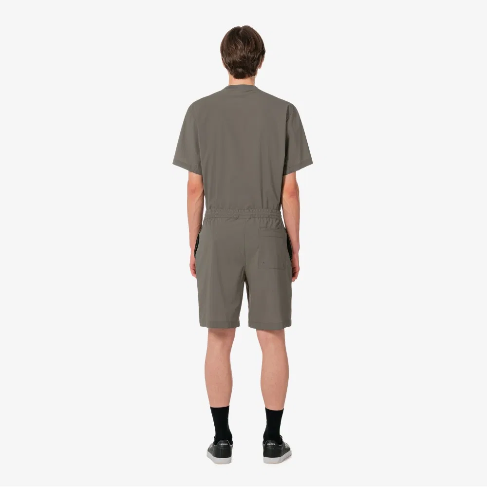Мужские теннисные шорты цвета хаки от Lacoste — фото 3