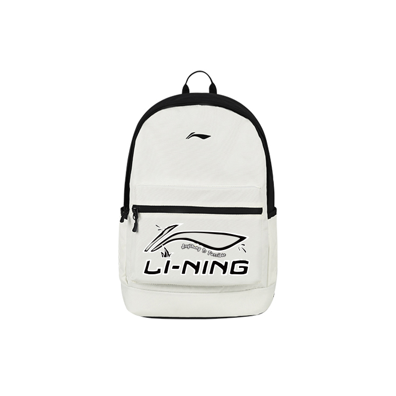 

LINING Полиэстеровый рюкзак обычный унисекс экрю, Ecru