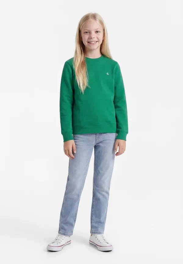 Толстовка Calvin Klein Jeans Mini Badge Sweatshirt, сочно-зеленый