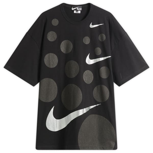 

Футболка с точками X Comme Des Garçons Black, черный