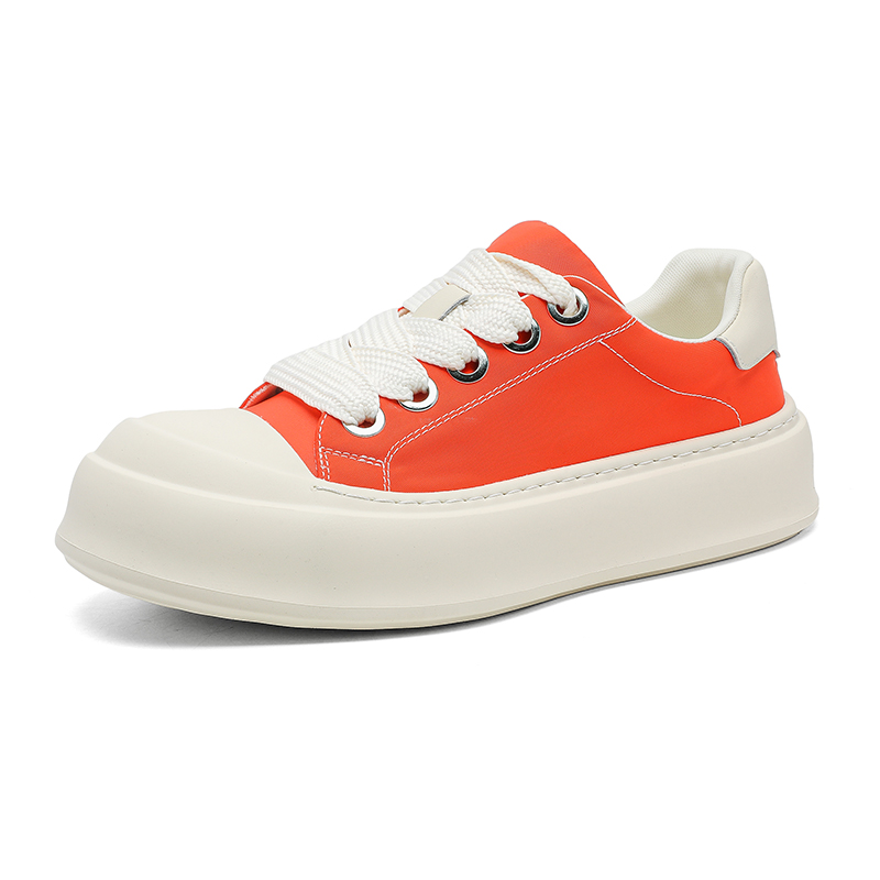 

Xiwencha Мужские скейтерские кроссовки оранжевые, цвет Orange