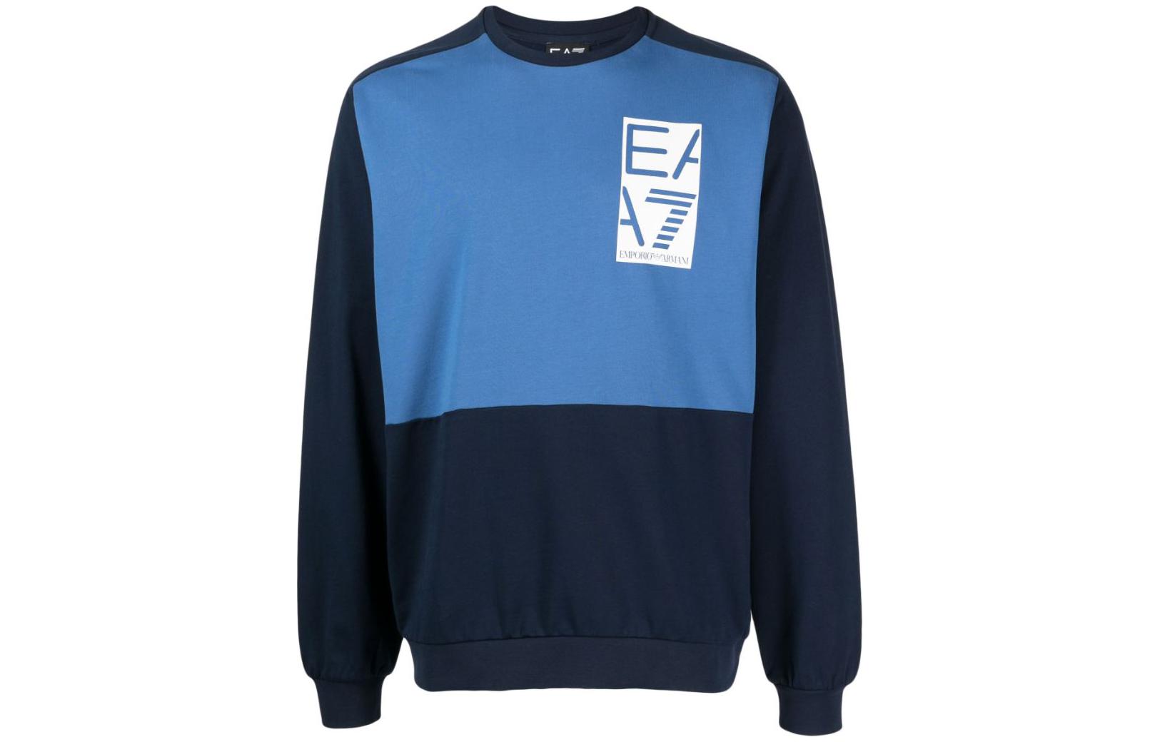 

EMPORIO ARMANI Мужская толстовка EA7, синяя