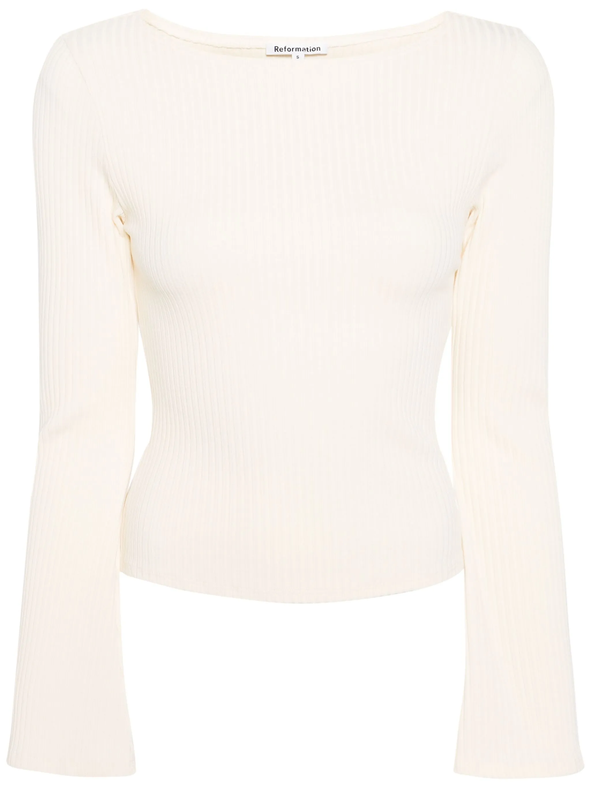 

Топ Miller в рубчик Reformation, кремовый