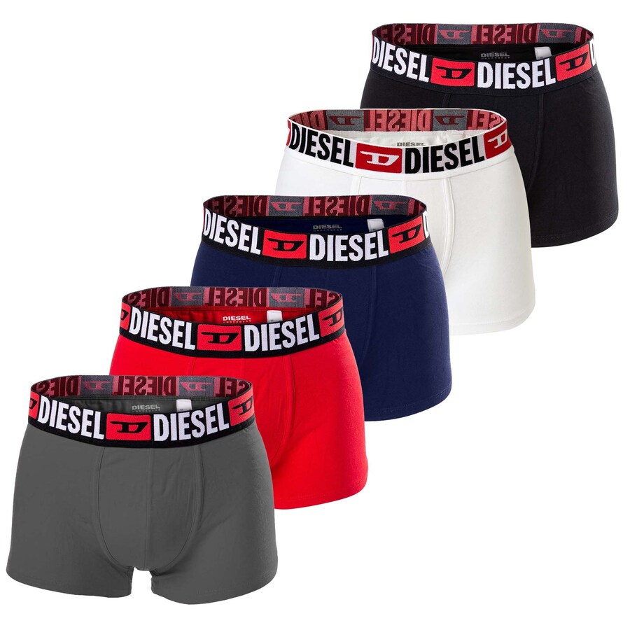 

Боксерские шорты DIESEL Damien, цвет Dark blue/Dark grey/Red/Black/White