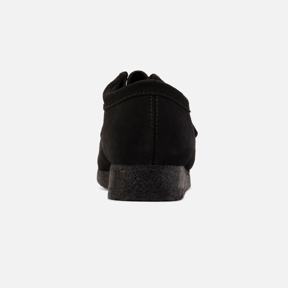 Ботинки женские Clarks WMNS Wallabee низкие замшевые, черный — фото 4
