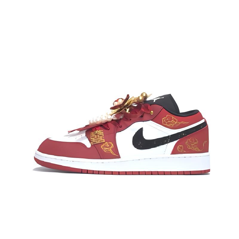 

Баскетбольные кроссовки Air 1 для детей, начальная школа Jordan, цвет Brick Red