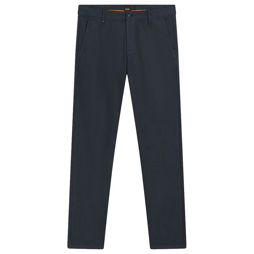 

Брюки чинос BOSS 10250837 Slim Fit, синий