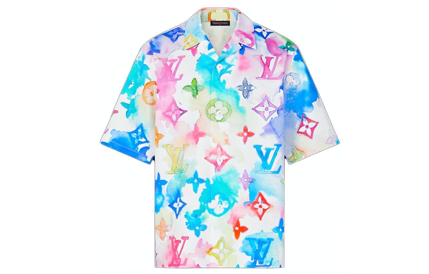 

Новые квартальные продукты LV Shirt Men Louis Vuitton, цвет Multicolor