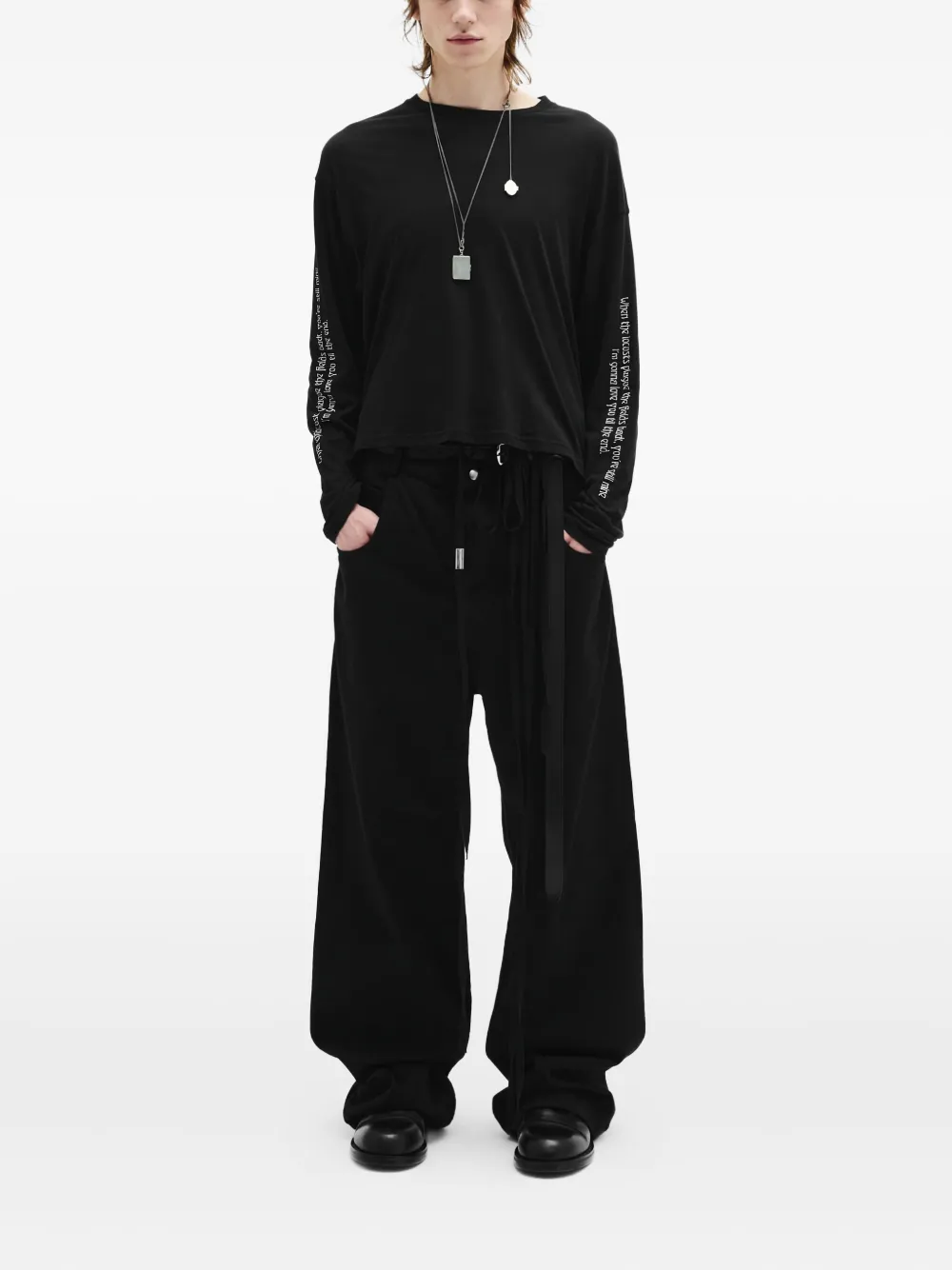 

Джинсы Michael Ann Demeulemeester, черный