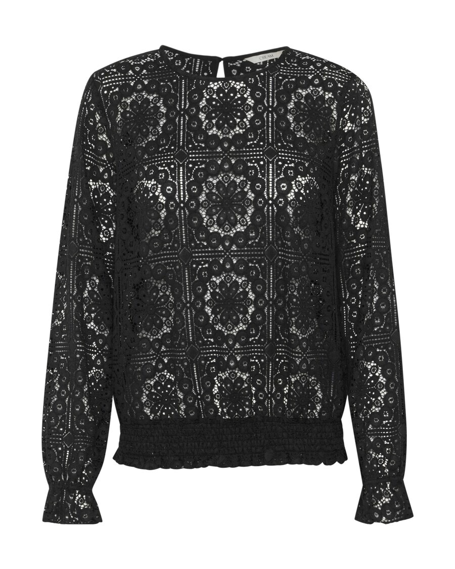 

Кружевная блузка Cream Blouse Tiley, черный