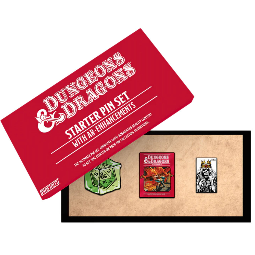 

Аксессуары Pinfinity D&D Augmented Reality Pins: Starter Set